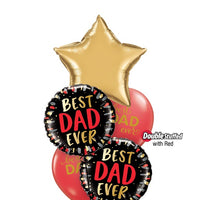 Fathers Day Best Dad Ever Balloons Bouquet
