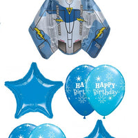 Fighter Jet Birthday Balloon Bouquet