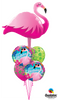 Flamingo Sunglasses Birthday Balloon Bouquet