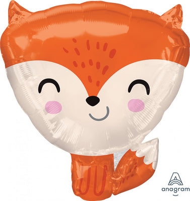 18 inch Woodland Critters Fox Shape Balloon