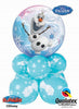 Frozen Olaf Bubble Table Balloon Centerpiece