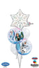 Frozen Bubble Elsa Anna Snowflake Balloon Bouquet 7