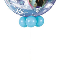 Frozen Anna Elsa Olaf Bubble Balloon Centerpiece