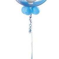 Frozen Olaf Birthday Balloons Bubble Balloon Centerpiece Helium Weight