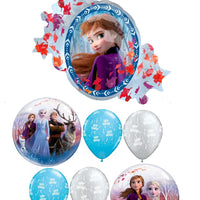 Frozen 2 Anna Bubble Birthday Balloon Bouquet
