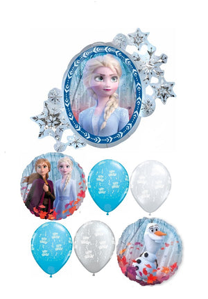 Frozen 2 Elsa Birthday Balloon Bouquet
