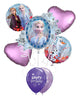 Frozen 2 Elsa Hearts Birthday Balloon Bouquet