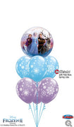 Frozen 2 Elsa Anna Bubble Contemporary Snowflakes Balloon Bouquet