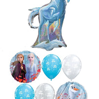 Frozen 2 Nokk the Water Spirit Birthday Balloons Bouquet