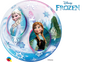 22 inch Frozen Elsa Anna Olaf Bubble Balloons