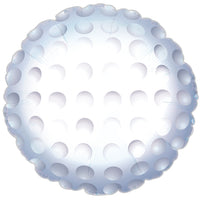 18 inch Golf Ball Foil Balloon with Helium