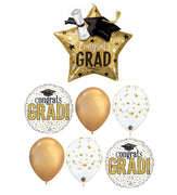 Graduation Multi Stars Balloon Bouquet