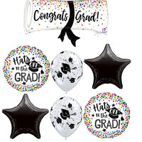 Graduation Grad Dots Diploma Balloon Bouquet