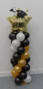 Graduation Multi Star Congrats Grad Balloon Column