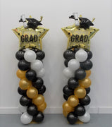 Graduation Multi Stars Congrats Grad Balloons Columns