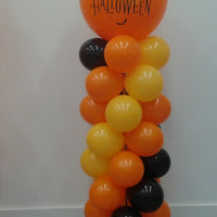 Happy Halloween Balloon Column Tower