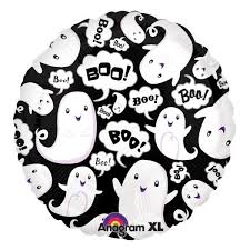 18 inch Halloween Ghost Foil Balloons