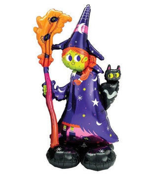 Halloween Scary Witch Airloonz Balloon AIR FILLED ONLY