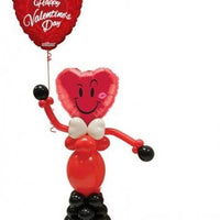 Happy Valentines Day Heart Balloon Stand Up
