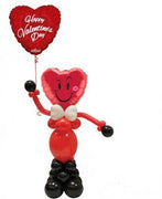 Happy Valentines Day Heart Balloon Stand Up