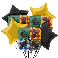 Harry Potter Hogwarts Balloon Bouquet with Helium and Weight
