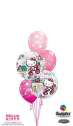 Hello Kitty Bubbles Happy Birthday Balloon Bouquet