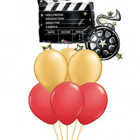 Hollywood Clap Board Balloons Bouquet