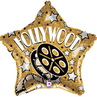 18 inch Hollywood Star Balloon with Helium