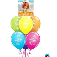 Humour Chicken Cluckin Birthday Balloon Bouquet