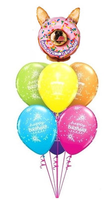 Humour Yummy Birthday Balloons Bouquet