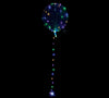 LED Multi Colour Lights Bubble Balloons with Helium and Batteries