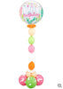 Llama Birthday Bubble Link Balloon Stand Up