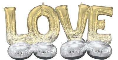 Love Airloonz Phrase Balloons AIR FILLED ONLY