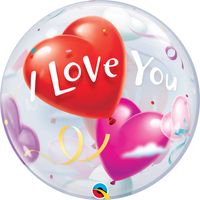 I Love You Hearts Bubbles Balloon