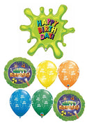 Mad Scientist Birthday Splat Balloons Bouquet