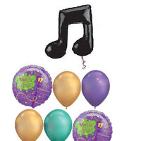 Mardi Gras Musical Note Bourbon Street Balloon Bouquet