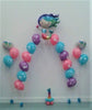 Mermaid Pearl Balloon  Arch Bouquet Age Number Centerpiece
