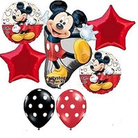 Mickey Mouse Shape Birthday Balloon Bouquet