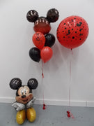 Mickey Mouse Jumbo Airwalker Balloon Bouquet Package
