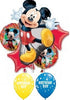 Mickey Mouse Birthday Boy Balloon Bouquet