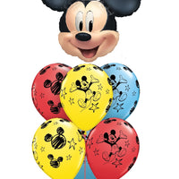 Mickey Mouse Forever Balloon Bouquet with Helium and Weight