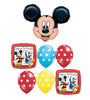Mickey Mouse Donald Duck Birthday Polka Dots Balloon Bouquet