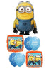 Minions Dave Birthday Balloons Bouquet and Weight
