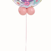 Minnie Mouse Pink Bubble Balloon Centerpiece