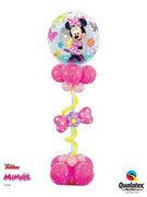Minnie Mouse Bubble Birthday Balloon Column