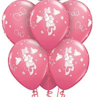Minnie Mouse Double Bubble Pink Balloon Bouquet