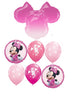 Minnie Mouse Ears Ombre Forever Birthday Balloon Bouquet