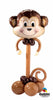 Jungle Animals Monkey Slim Balloon Stand Up