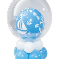 Nautical Bubbles Balloon Table Centerpiece