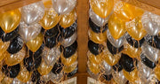 New Year Ceiling Helium Balloons